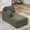 Left-Green, variant on Arouseden 60" Small Chaise Lounge Chair Indoor Left Armrest with Metal Legs,Green Chaise Lounge Chair for Bedroom,Chenille Fainting Couch,Window Bench,Upholstered Bench for Living Room