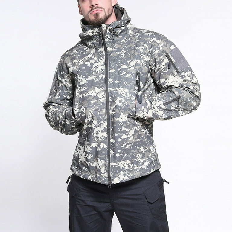 Tactical Military Camouflage Jacket Men Windbreaker Waterproof