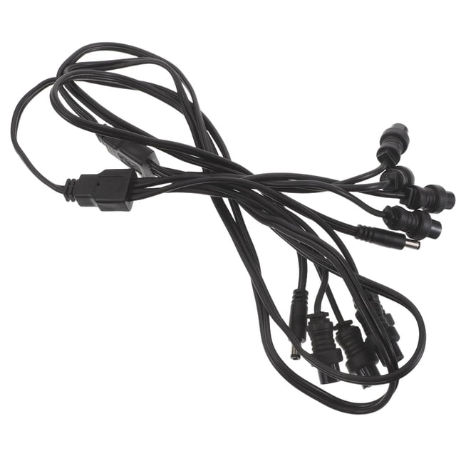 FUTUREORYY 2Ud Cable De Alimentación Para Máquina De Permanentes Con Conexión Para 4 Varillas