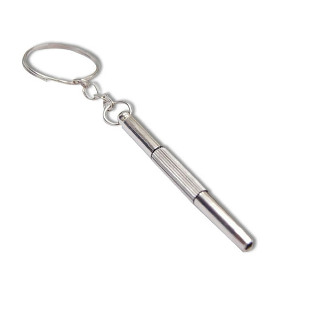 Destornillador mini Sonducket para gafas y reloj herramienta multifunción color plata