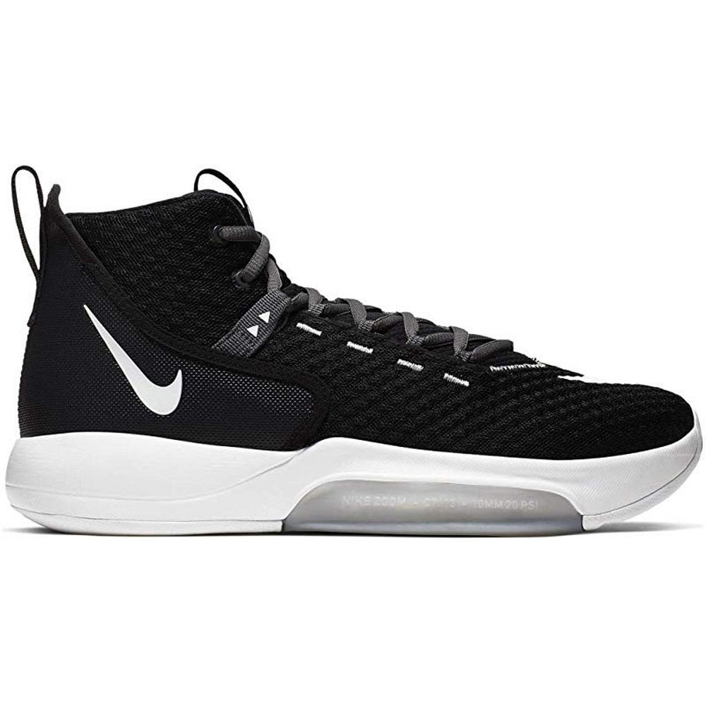 Nike Nike Men's Zoom Rize TB Basketball Shoes, Black/White/Wolf Grey, 3.5 D(M) US Walmart