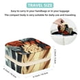 thumbnail image 5 of Print Jewelry Display and Organizer: Portable Square Travel Case for Rings, Earrings, Necklaces, Bracelets - Suitable for Girls and Women, 5 of 6