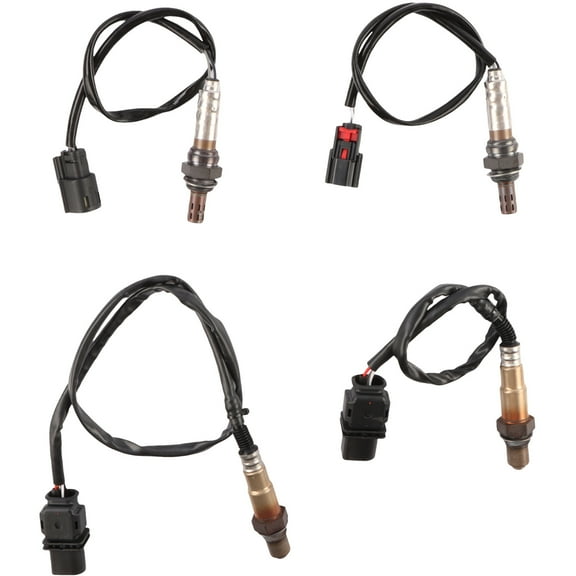 HIRINTOL 234-5076 234-5113 234-4490 4pcs Up Downstream O2 Oxygen Sensor For 2011-2014 Ford F-150 3.5L Turbocharged