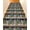 Blue, variant on Red Christmas Stair Treads for Wooden Steps Indoor Runner Rug Carpet, Xmas Snowman Winter Pine Tree Deer 4 Pieces Peel and Stick Staircase Step Treads Covers Washable Throw Door Mats, 30"x8"