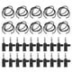 thumbnail image 2 of 10 Juegos de Cables de Prueba de Conector Banana de 4mm Cables de Prueba de Conector Banana Kit de Prueba de Multímetro de Prueba Eléctrica para Accesorios Automotrices ANGGREK Otros, 2 of 8