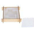 thumbnail image 3 of Noref 1 Set Ashtray Mold DIY Crystal Epoxy Mould Mirror Surface Silicone Storage Box + Base L,Crystal Epoxy Mold, Storage Box Mold, 3 of 8