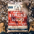 thumbnail image 4 of Knotty Wood Almond BBQ Cooking Pellets 20 lb Bag 100% Natural Nutty Sweet Smoke, 4 of 4