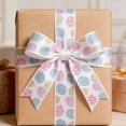 thumbnail image 3 of Easter Ribbon Decorative Weaving Tape with Bunny Egg Goblin Carrot Motifs 9 m Length Polyester Satin Holiday Gift Box Packaging Ribbon, 3 of 6