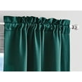 thumbnail image 6 of Mainstays Blackout Curtain Panel Pair, Set of 2, Dark Teal Blue, 30"W x 84"L, 6 of 8