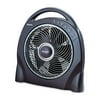 Holmes 12" Oscillating Floor Fan w/Remote, Breeze Modes, 8hr Timer