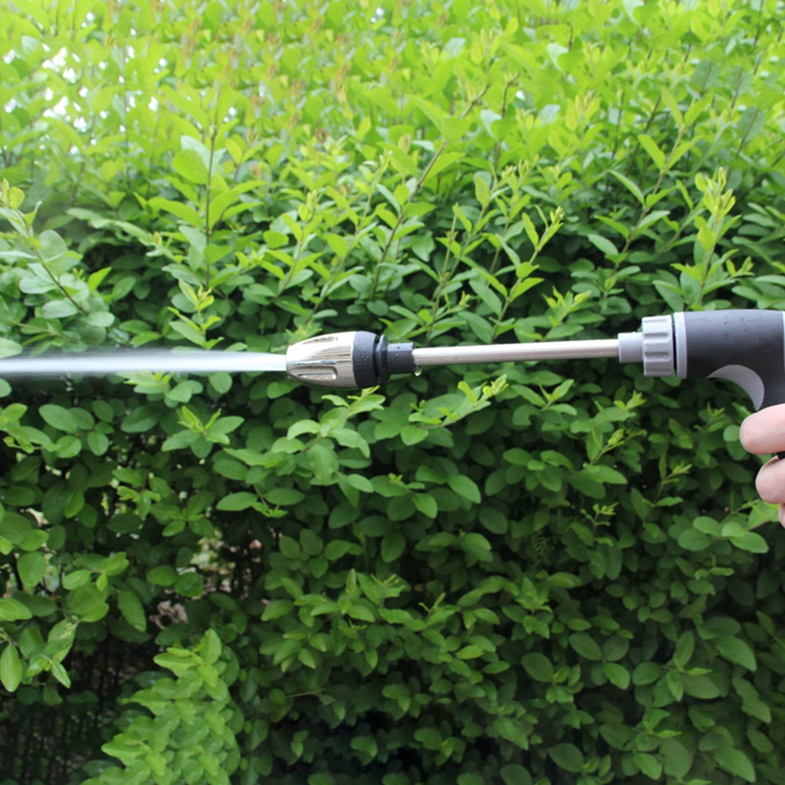 Pressure Washer Nozzle, Garden Hose Spray Gun with 5 Adjustable Spray Patterns, Heavy Duty Car Cleaning Tools and Outdoor Watering Set for Home, Auto, Garden Use