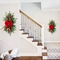 thumbnail image 4 of Decoración navideña Decoración de Navidad Decoración de pared de Navidad Corona de coronas de Navidad, 4 of 4