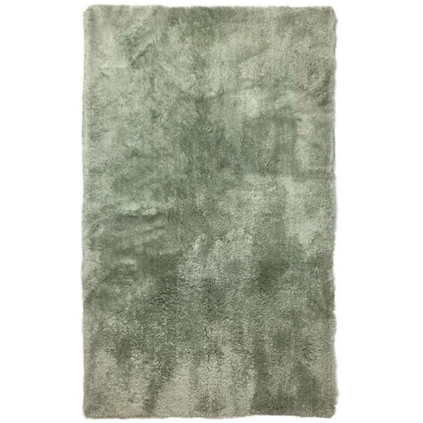 Simply Vera Wang Premium Luxury Bath Rug Sage Green Plush Skid