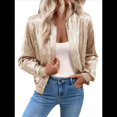 thumbnail image 3 of Chaqueta Ligera de Larga con Cremallera Metálica para Mujer M, 3 of 10