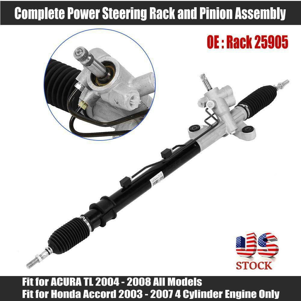Complete Power Steering Rack and Pinion Assembly Fit for Honda Accord 4