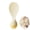 Yellow, variant on Agiufgs Rice Spoon Pp, Standing Design with Non-Stick Bumps, for Rice Cooker and Kitchen Use, Yellow