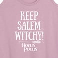 thumbnail image 3 of Hocus Pocus - Keep Salem Witchy - Women's Racerback Tank Top, 3 of 5