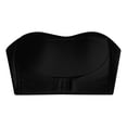 thumbnail image 4 of Kureaily Strapless Silicone Bra Push Up Backless Sticky Bras For Cleavage Enhancer Womens Comfortable Bra,Size 32,(Black), 4 of 5