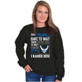 thumbnail image 3 of US Air Force Proud Parent Mom Dad Unisex Plus Size Sweatshirt Brisco Brands 2X, 3 of 5