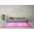 thumbnail image 3 of Ahgly Company Indoor Rectangle Abstract Pink Modern Area Rugs, 2' x 3', 3 of 4