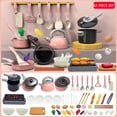 thumbnail image 2 of Life Like Kitchen Cooking Set: Fruit Chopping Stir Frying With Induction Cooker Create A Dedicated Pretend Play Toy For Kids On A Fun Culinary, 2 of 4