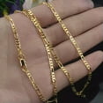 thumbnail image 2 of Fashion Jewelry 18K Yellow Gold Filled 2mm Chain Necklace Wedding Jewerly 16-30", 2 of 7