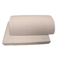 thumbnail image 4 of Shabby Flora Foot Rest, Vintage Geometric Diamond Line Tile Pattern Pastel Color Nested Rhombus Print, Non-Slip Backing Ergonomic Memory Foam Leg Support for Office, Peach Cream, by Ambesonne, 4 of 5