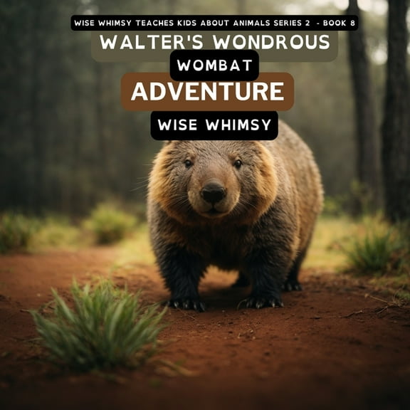 Wise Whimsy Teaches Kids about Animals S Walter's Wondrous Wombat Adventure, Book 8, (Paperback)