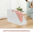 thumbnail image 3 of Raindrops Closet Purse Storage Rack Handbag Organizer Holder Shelf Bedroom Closet Organizer Closet Storage Holder Handbag Storage Bin Bedroom Shelf Holder, 3 of 8