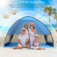 thumbnail image 2 of Pop up 2-3 Person Privacy Shower Tent, Dressing Room, or Portable Toilet Stall with Carry Bag for Camping, Beach, Outdoors, 2 of 10
