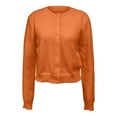 thumbnail image 7 of Uqiangy Long Sweater Open Front Sweater Sweater Coat Cable Knit Cardigan Women Outwear Coat Open Front Knitted Sweater Soft Sweatshirts For Women Orange XL, 7 of 7