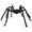 Black, variant on Realistic Hairy Giant Spider Real Large Spiders for Halloween Outdoor Decoration House Prank Prop 59in