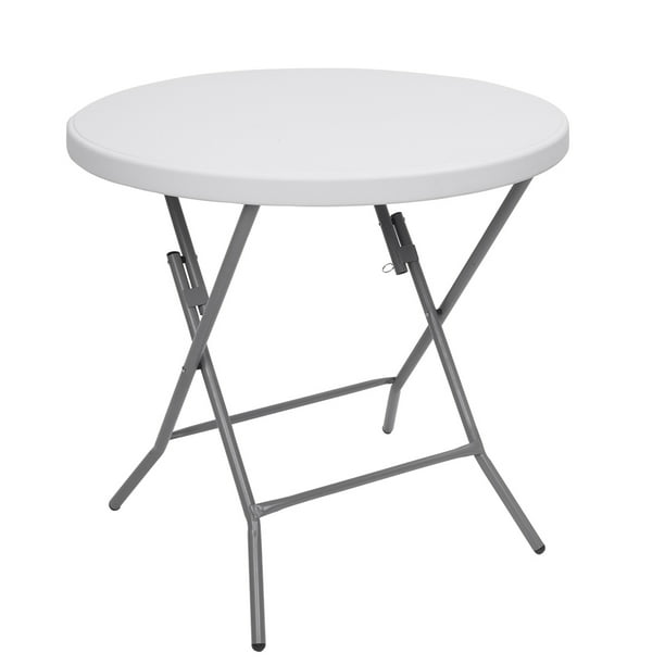 32inch Portable Camping Table Folding, Round Camping Table