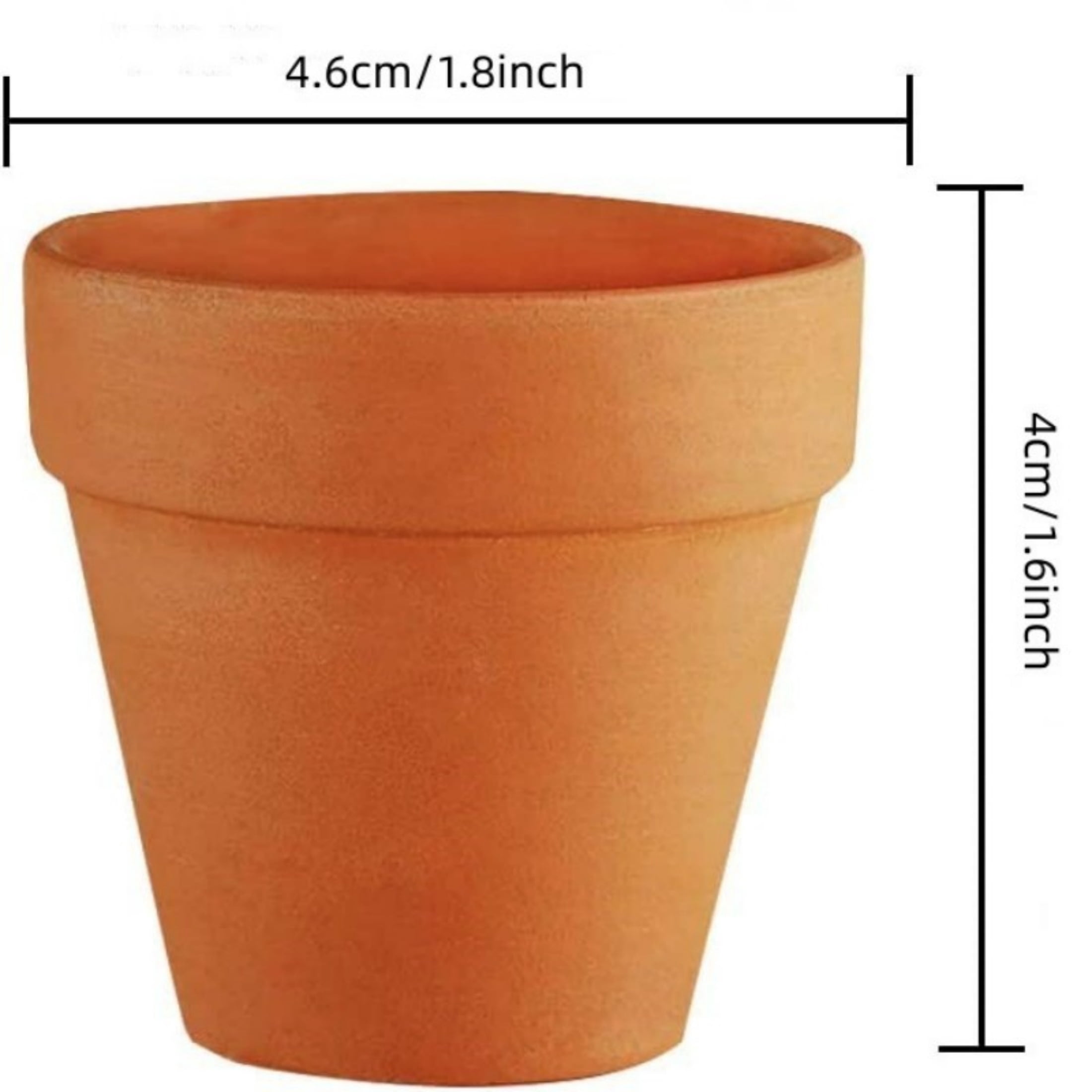 36 Pcs 1.9'' Terra Cotta Pots Pottery Planter Cactus Flower Pots Succulent Pot with Drainage Hole- Great for Plants,Crafts
