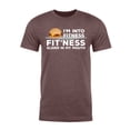thumbnail image 2 of Men's Funny Fitness Slider T-shirts, Funny Graphic T-shirts, Gym T-shirts - Espresso MH200FOOD S3 XL, 2 of 3