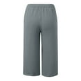 thumbnail image 4 of Landzoo One Women Fashion Straight Leg Casual Pants High Waist Sports Loose Pants Soft Beautiful Women's Casual Pants, 4 of 7