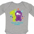 thumbnail image 4 of Inktastic Monster 1st Birthday Boys or Girls Long Sleeve Baby Bodysuit, 4 of 5