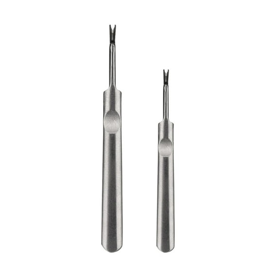 Cuticle Trimmer with Cap, Cuticle Remover Tool, Nail Care, Precision V-Tip Blade (Pack of 2)