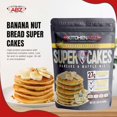 Banana Nut Bread Super Cakes, High Protein Pancake Mix, Healthy Protein