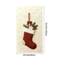 thumbnail image 4 of Cortina Navideña con Bordado Estereoscópico de 35 X 72 Pulgadas, Ideal para Puertas y Paredes Navideñas, Ideal para Festivales y Fiestas., 4 of 7