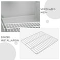 thumbnail image 4 of Fovewise Metal Fridge Divider For Commercial Refrigerator Freezer Ventilated Shelf Organizer Freezer Iron Partition Fridge Partition Divider Iron Fridge Divider, 4 of 8