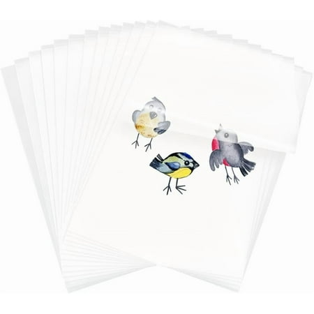 30 Sheets A4 DTF Transfer Film Blank Iron on Vinyl for Printers DTF Transfer Film for DTF Sublimation Printer Glossy Clear Pretreat DTF Film Direct Print on T-Shirts Textile for Printer White