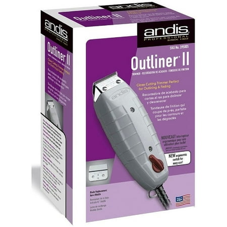 Andis Clippers Professional Outliner II Personal Trimmer Kit 1 (Best Clippers For Edging Hair)