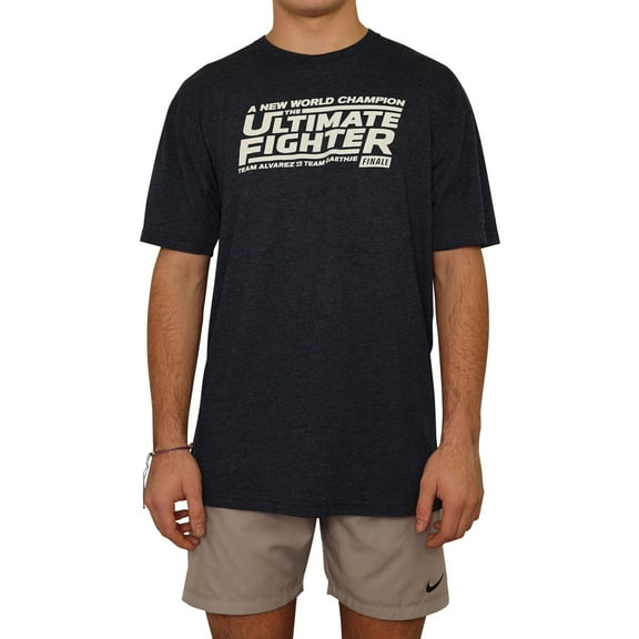 UFC Mens Team Alvarez Finale Graphic T-Shirt, Blue, XX-Large