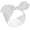 White, variant on Red Polka Dot Headbands Cute Bow Bandana Vintage Wired Headbands Retro 50s Hair Headwrap with Wire Hair Accessories Halloween Cosplay Outfit Costume for Women (Big Dots)