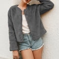 thumbnail image 4 of Chaqueta de abrigo de imitación cálida para mujer, chaqueta de invierno con cuello vuelto, ropa de abrigo corta Fridja  BV0+2292, 4 of 7