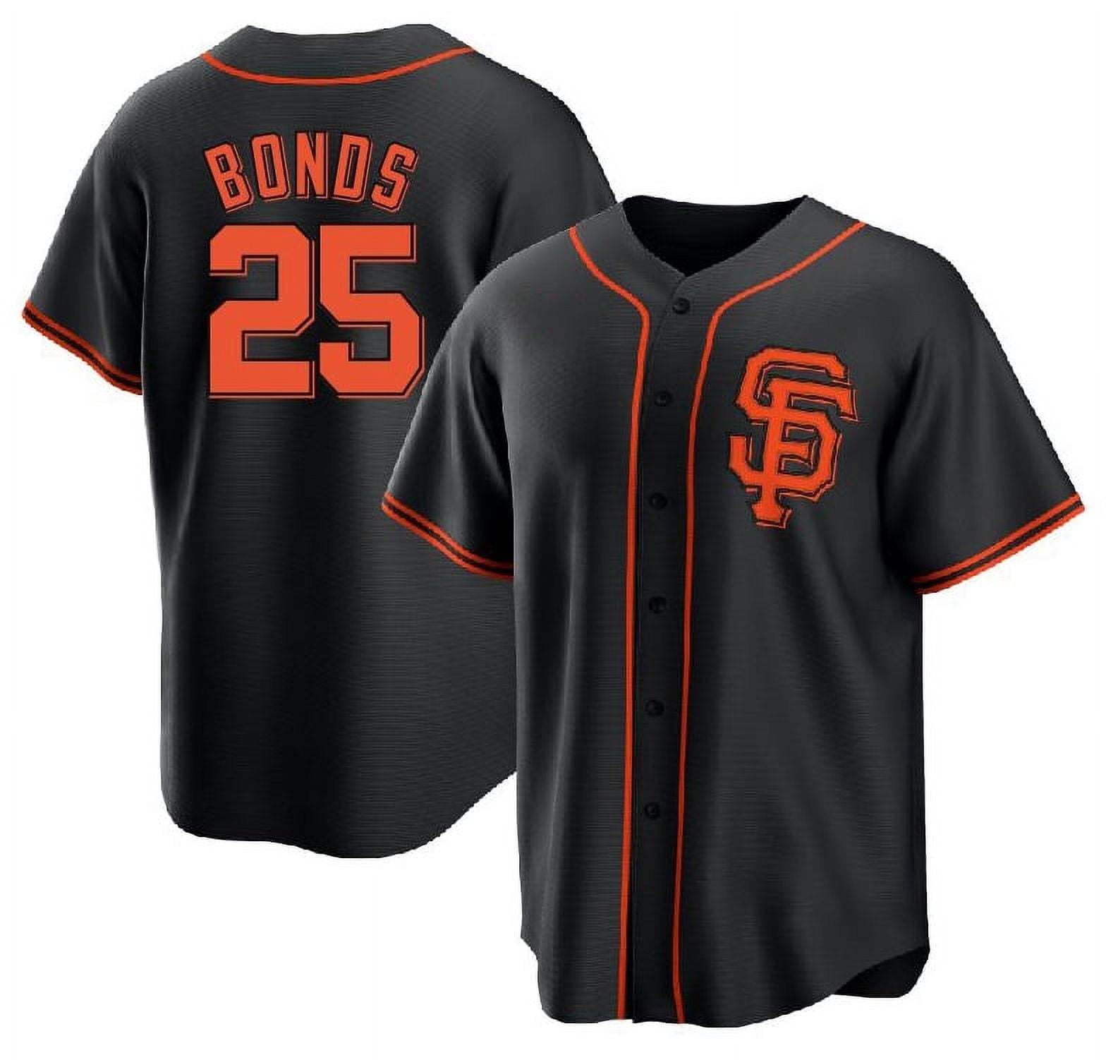 Youth San Francisco Giants Barry Bonds Jersey 25# Baseball Jersey