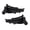Black, variant on For Lexus RX350/RX350L 2021 2022 Fog Light Cover Passenger Side | Front | With F-Sport | Made of Plastic | Textured Black & Includes Bright Gray Molding | LX1039147 | 191275839935, 520300E160