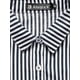 thumbnail image 5 of Camisas de cuello con botones de manga larga enrollables para mujeres INSPIRE CHIC 2XL azul oscuro, 5 of 7