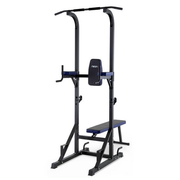 Estación Multifuncional Para Dominadas Ejercicio con Barras y Banco Curl Pecho y Brazos Gym